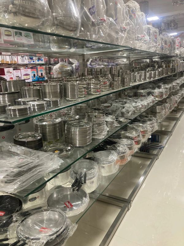Steel plates and bowls